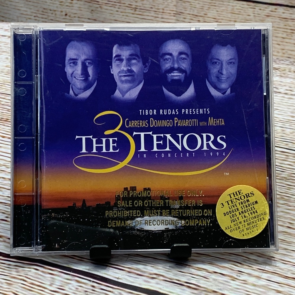 Carreras - Domingo - Pavarotti With Mehta – The 3 Tenors In Concert [CD‎ 1994]